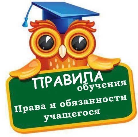 Правила обучения. Права и обязанности учащегося.